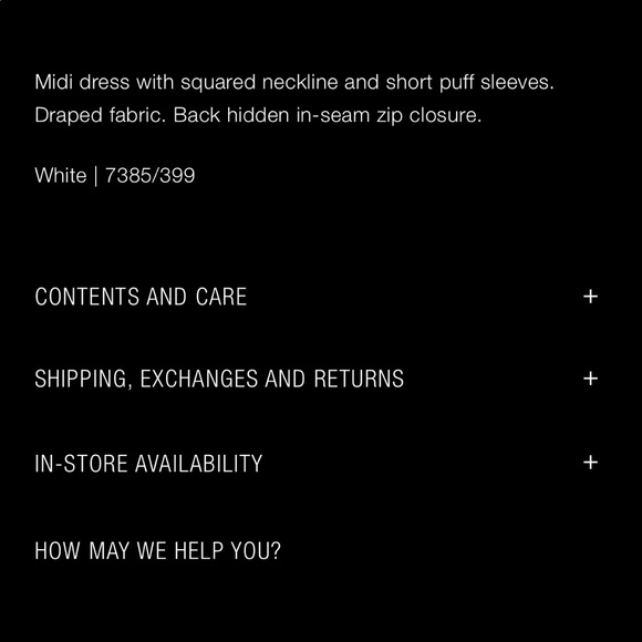 Zara draped poplin dress 🔥 - Picture 7 of 7